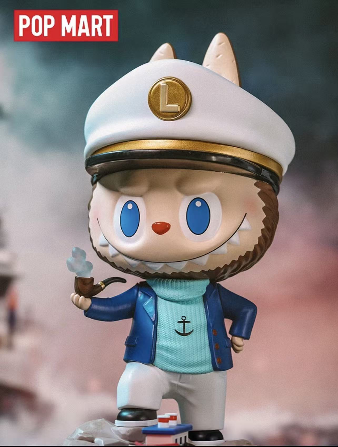 Popmart Labubu Captian & Boots Big Doll