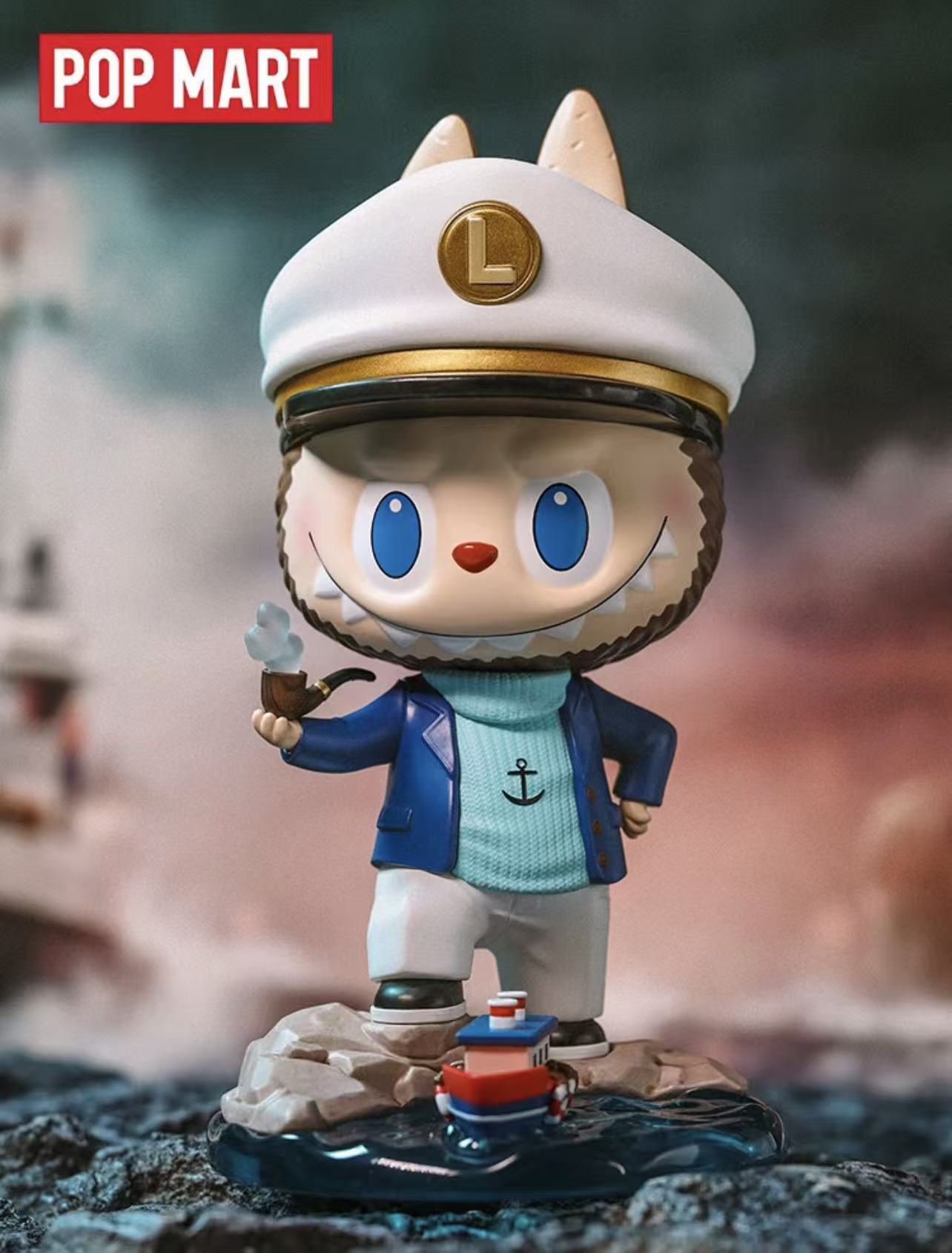 Popmart Labubu Captian & Boots Big Doll