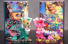Instinctoy Erosion Baby ice Molly Pink & Green small ver.