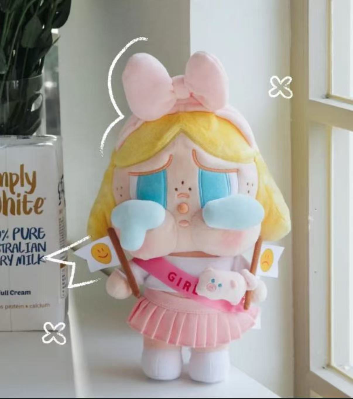 PPMT Crybaby Parade Series-Plush Toy(Skater)-preorder