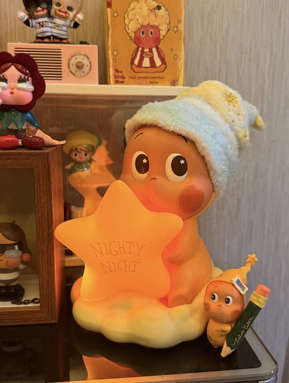 Twinkle twinkle Goodnight Pat-activated lamp