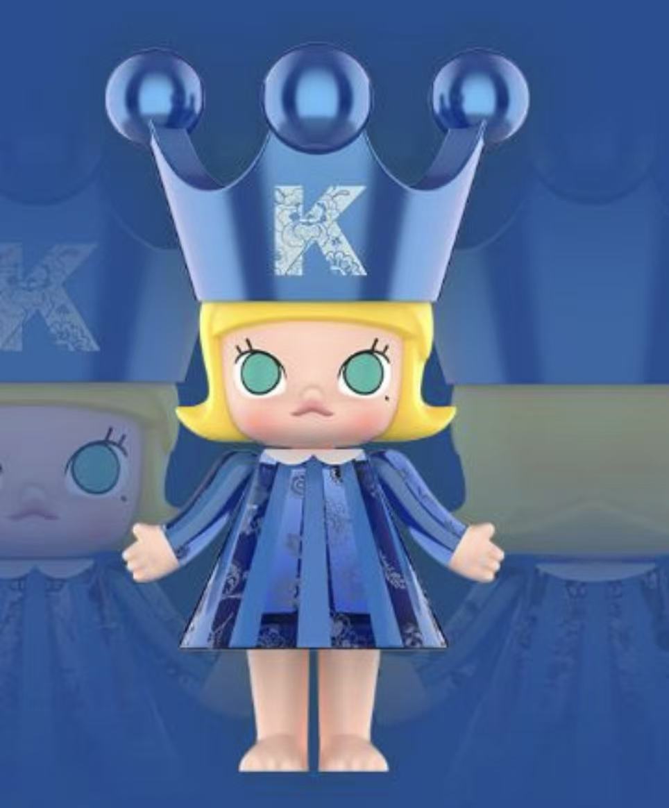 MEGA Royal Molly Original Princess Blue & Pink 100%-perorder