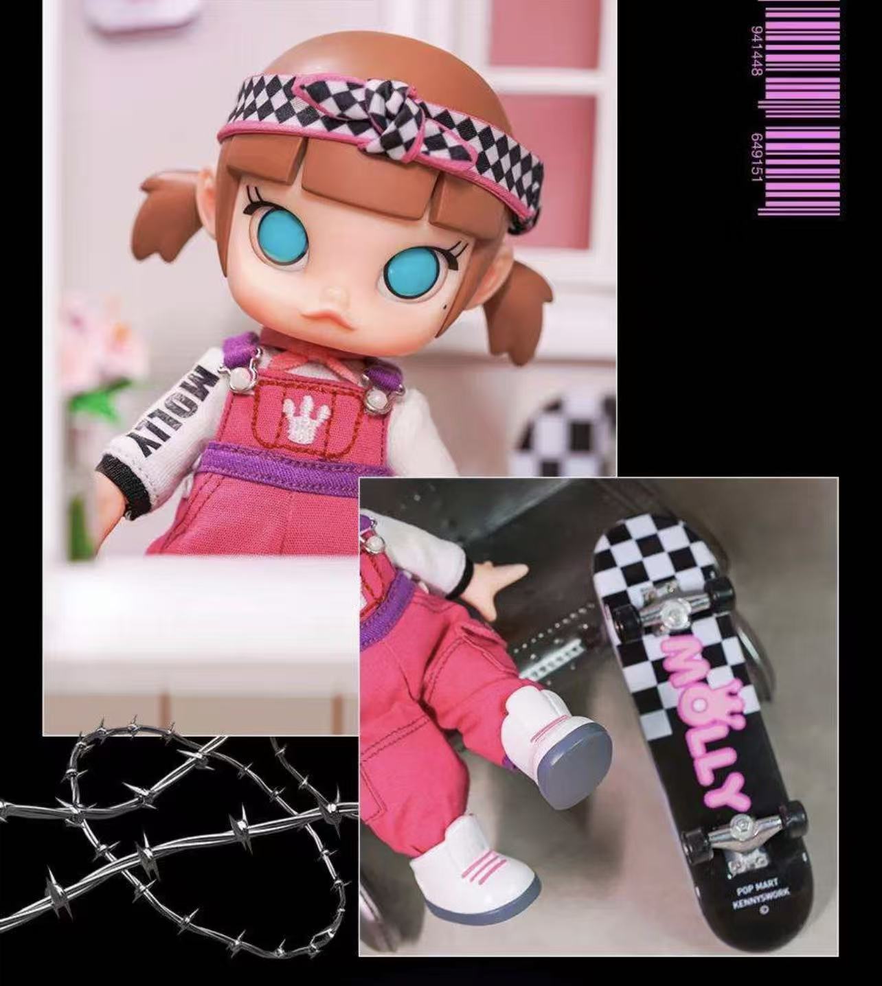 Molly Action Figures collection-Preorder
