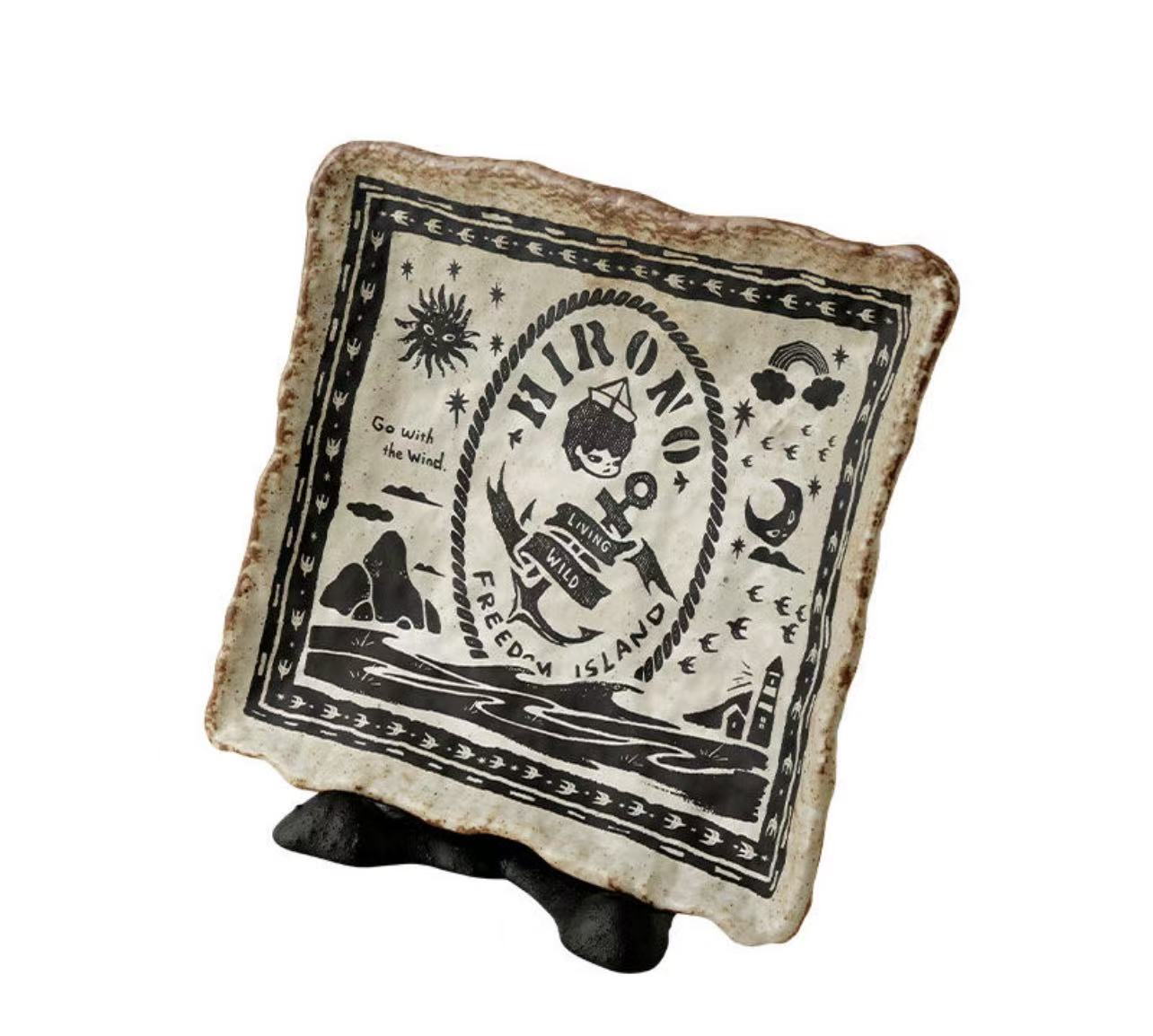 Hirono Freedom island blanket or Hirono tray or Seashell tray or tote bag -Preorder