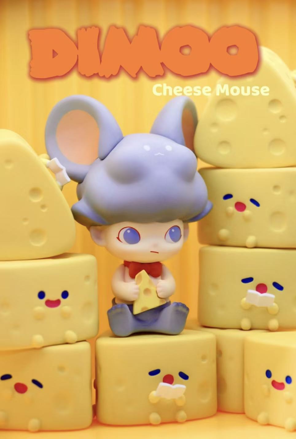 Dimoo cheese mouse hand card-Preorder