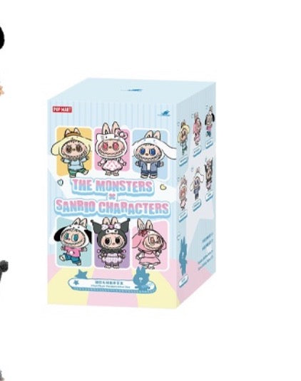 THE MONSTERS x Hello Kitty and Friends Series-Vinyl Plush Pendant Blind Box-preorder