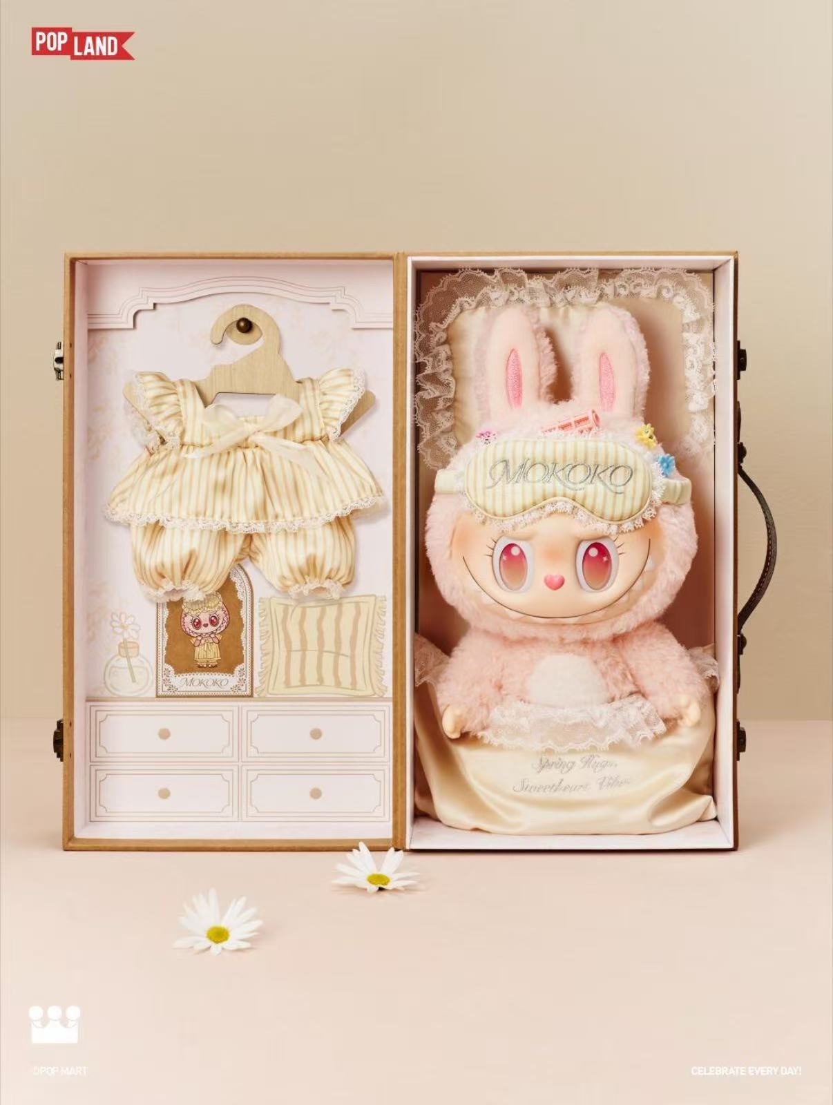 Wake up Mokoko Vinly Plush Big Doll Gift Box-preorder
