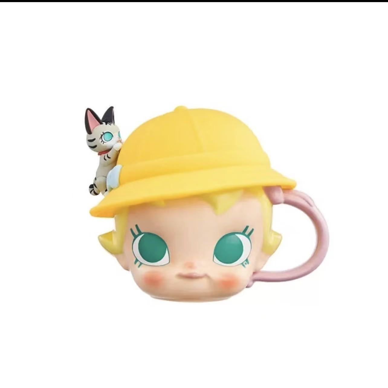 Baby Molly & Baby Tabby Series-Big Head Ceramic Cup-preorder