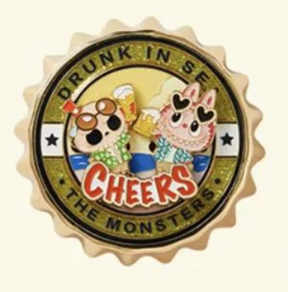 The Monsters Drunk in Sea Series Fridge Magnet-preorder