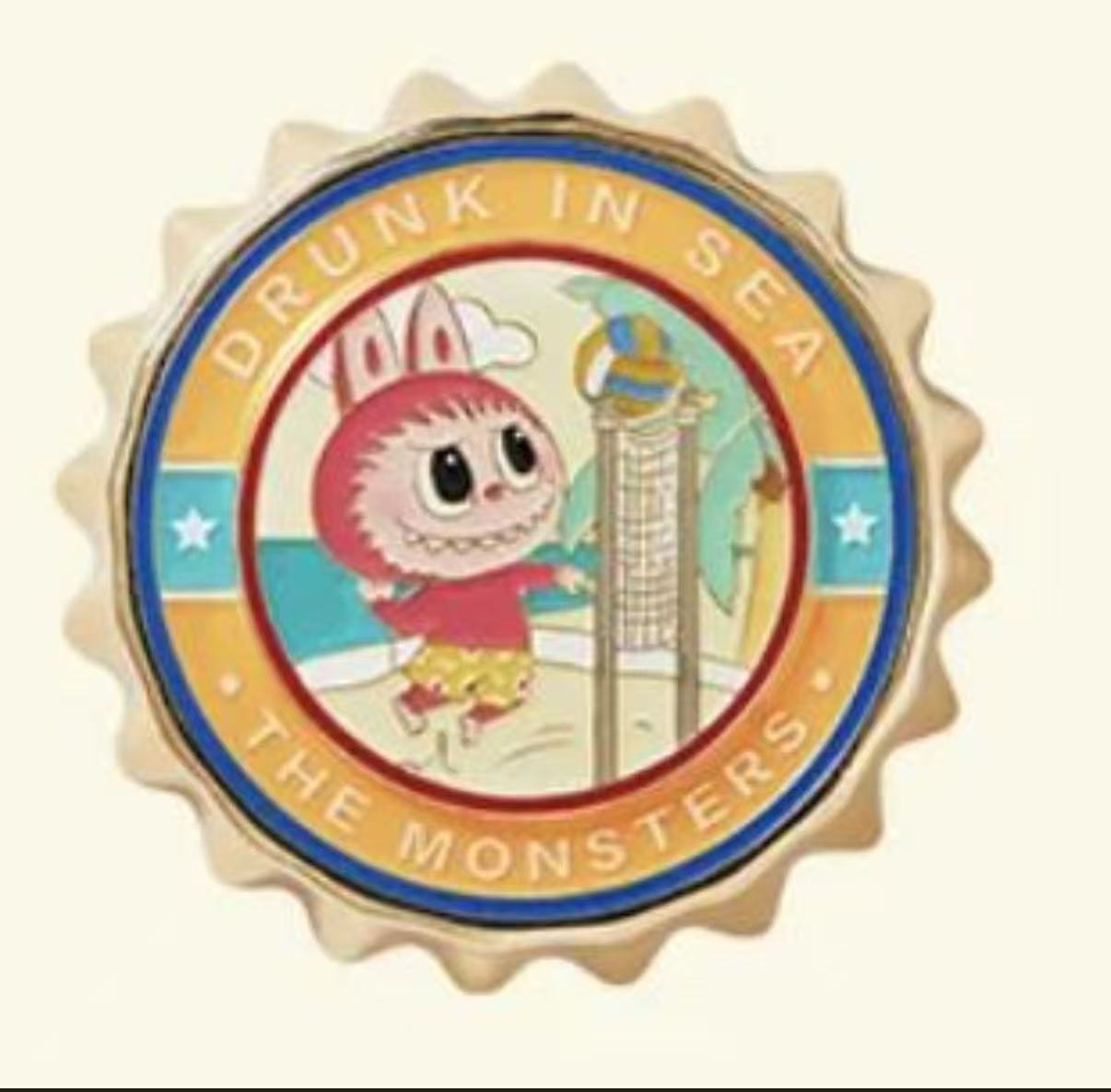 The Monsters Drunk in Sea Series Fridge Magnet-preorder