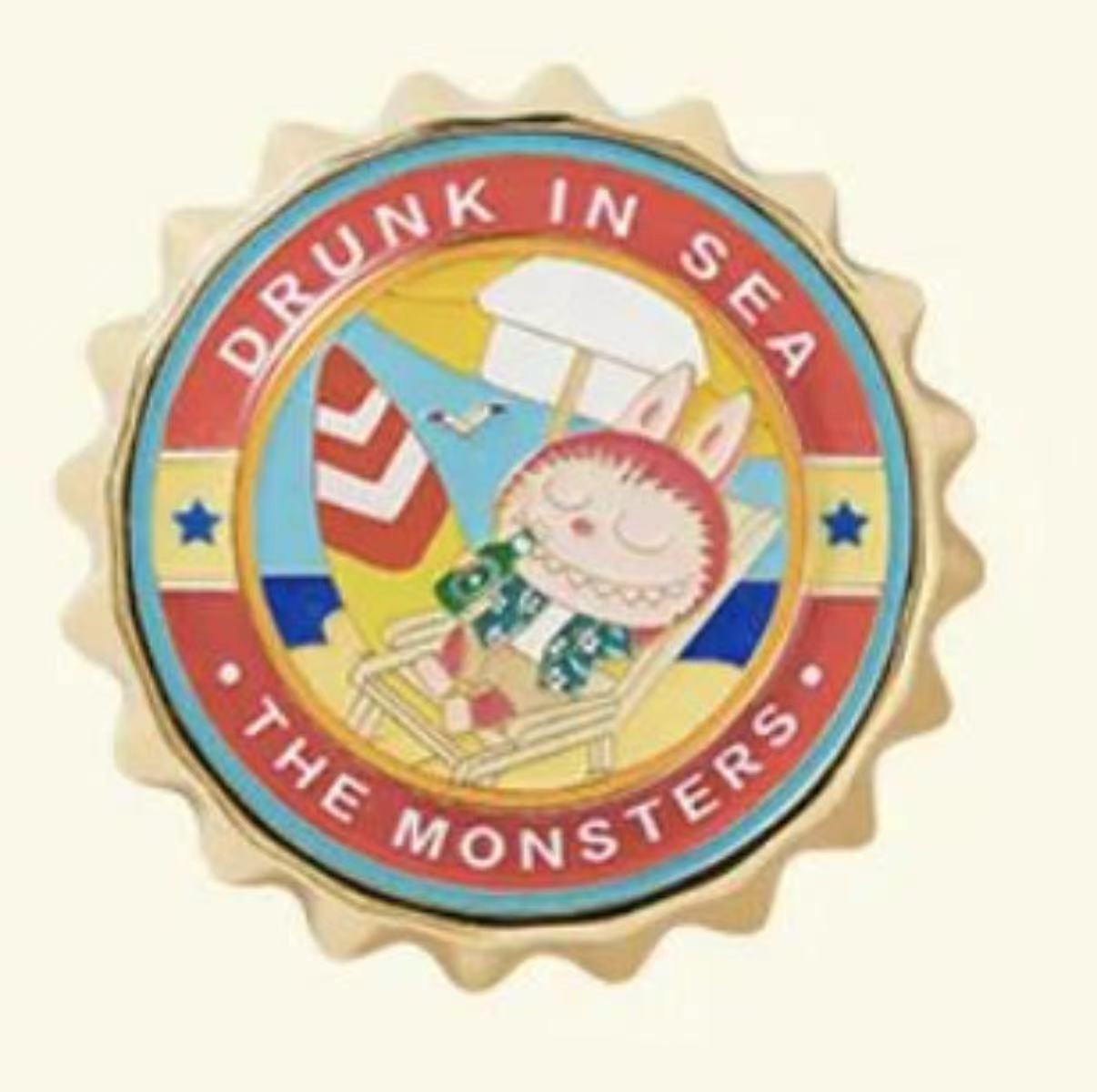 The Monsters Drunk in Sea Series Fridge Magnet-preorder