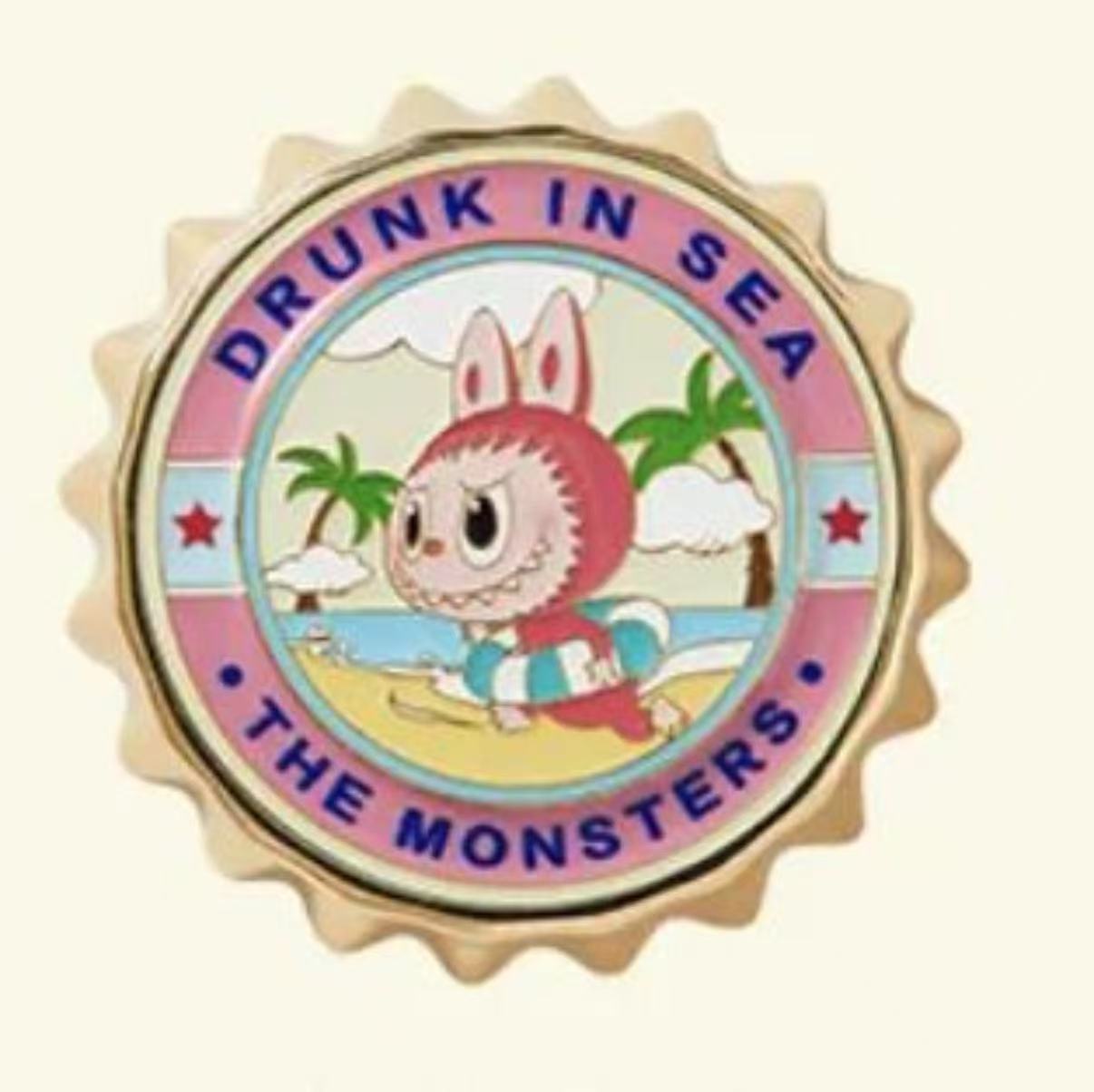 The Monsters Drunk in Sea Series Fridge Magnet-preorder