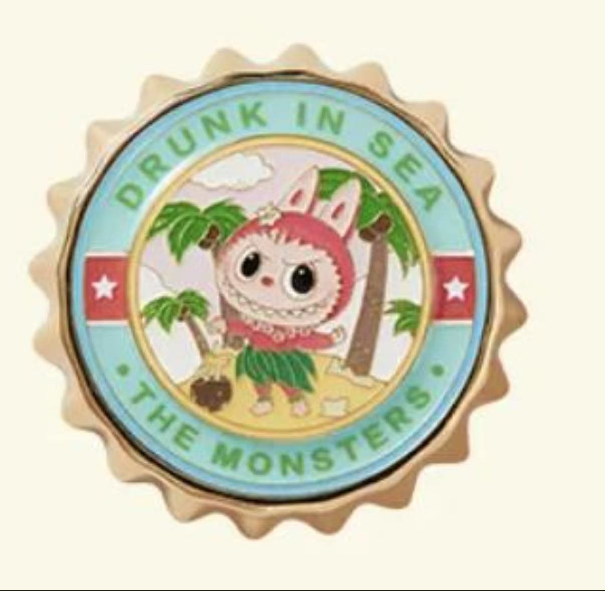 The Monsters Drunk in Sea Series Fridge Magnet-preorder