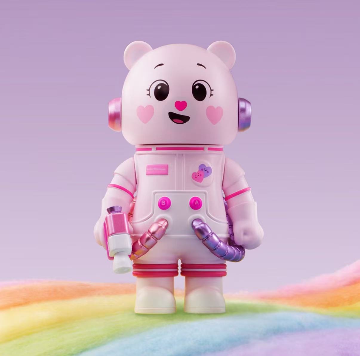 Mega Space Molly 400% Sweet Messages Bear-preorder