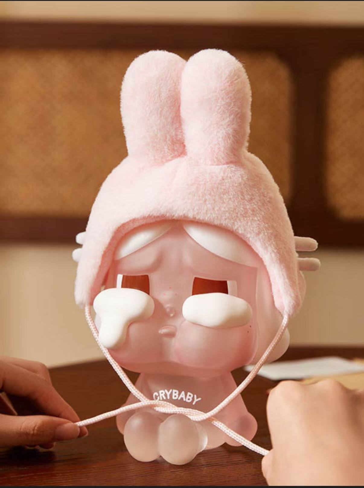 POP MART CRYBABY Crying Again Series - Plush Straw Cup-preorder