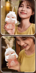 POP MART CRYBABY Crying Again Series - Plush Straw Cup-preorder