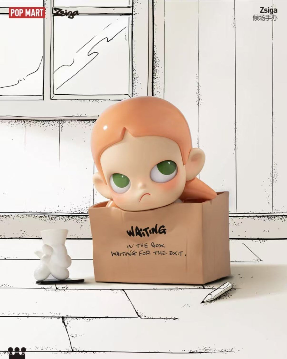 POP MART Zsiga Offstage Figure  -preorder