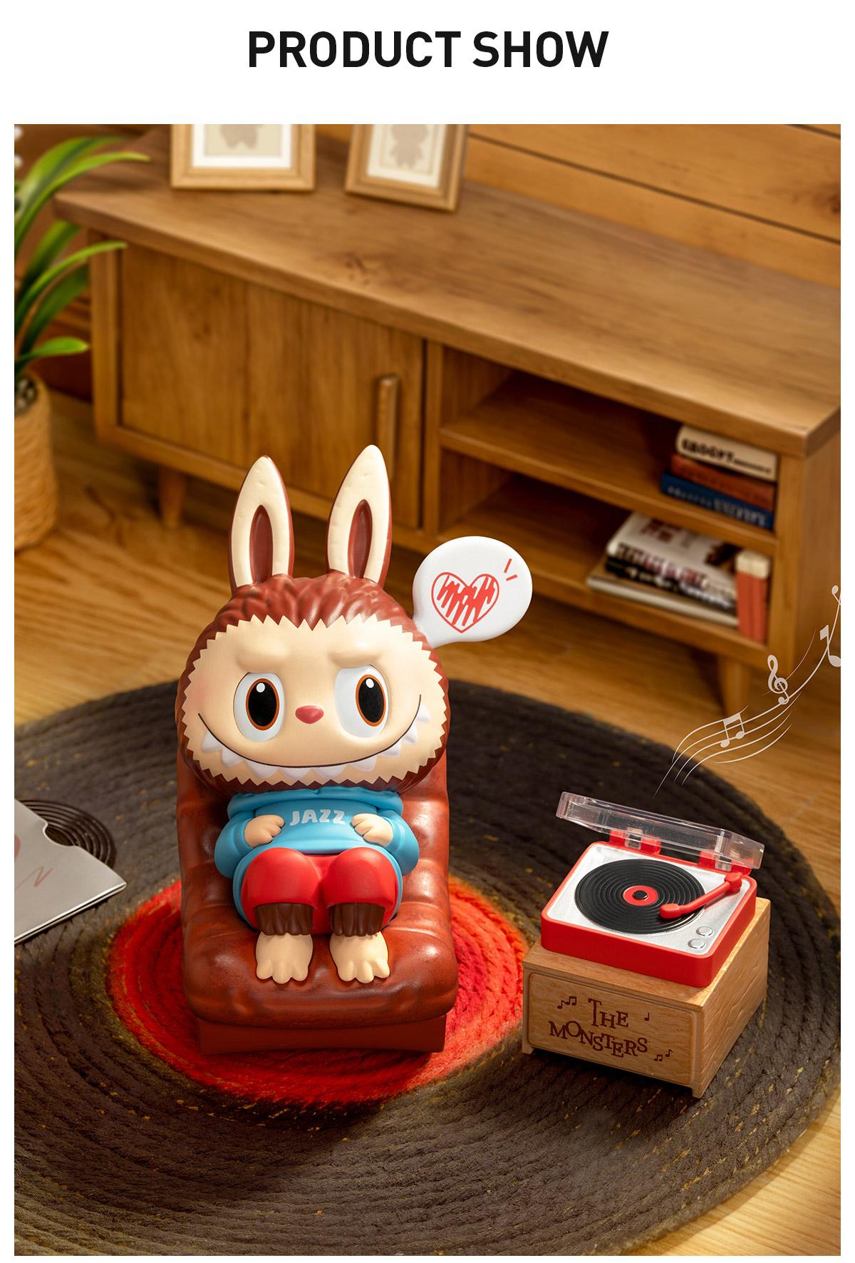 The Monsters Labubu Jazz Figure