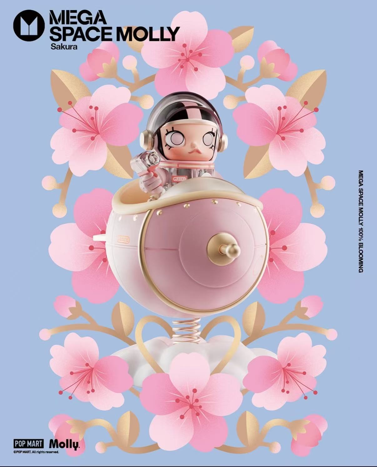 Mega Space Molly 100% Blooming Series-Preorder