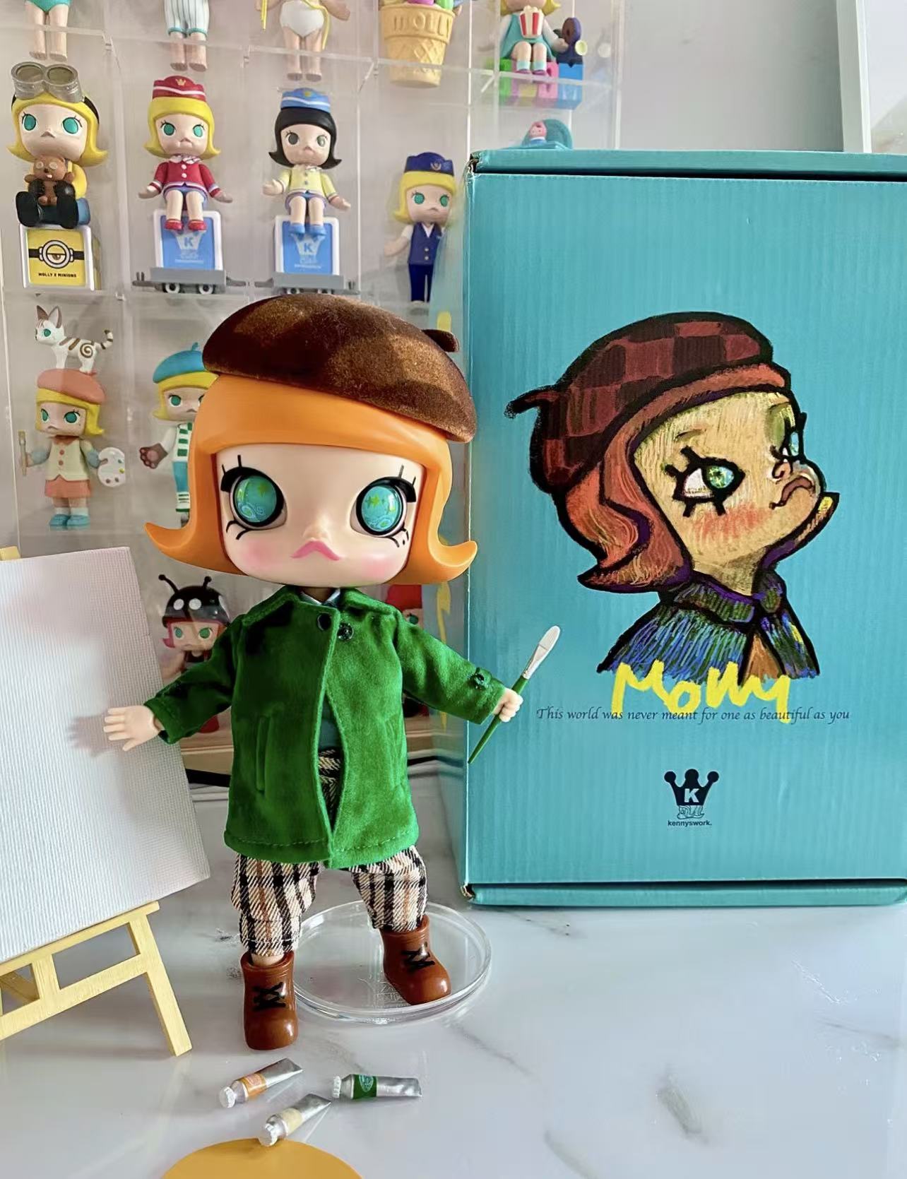 Pts Beijing exhibition Molly little painter (worldwide 770pcs exclusive )