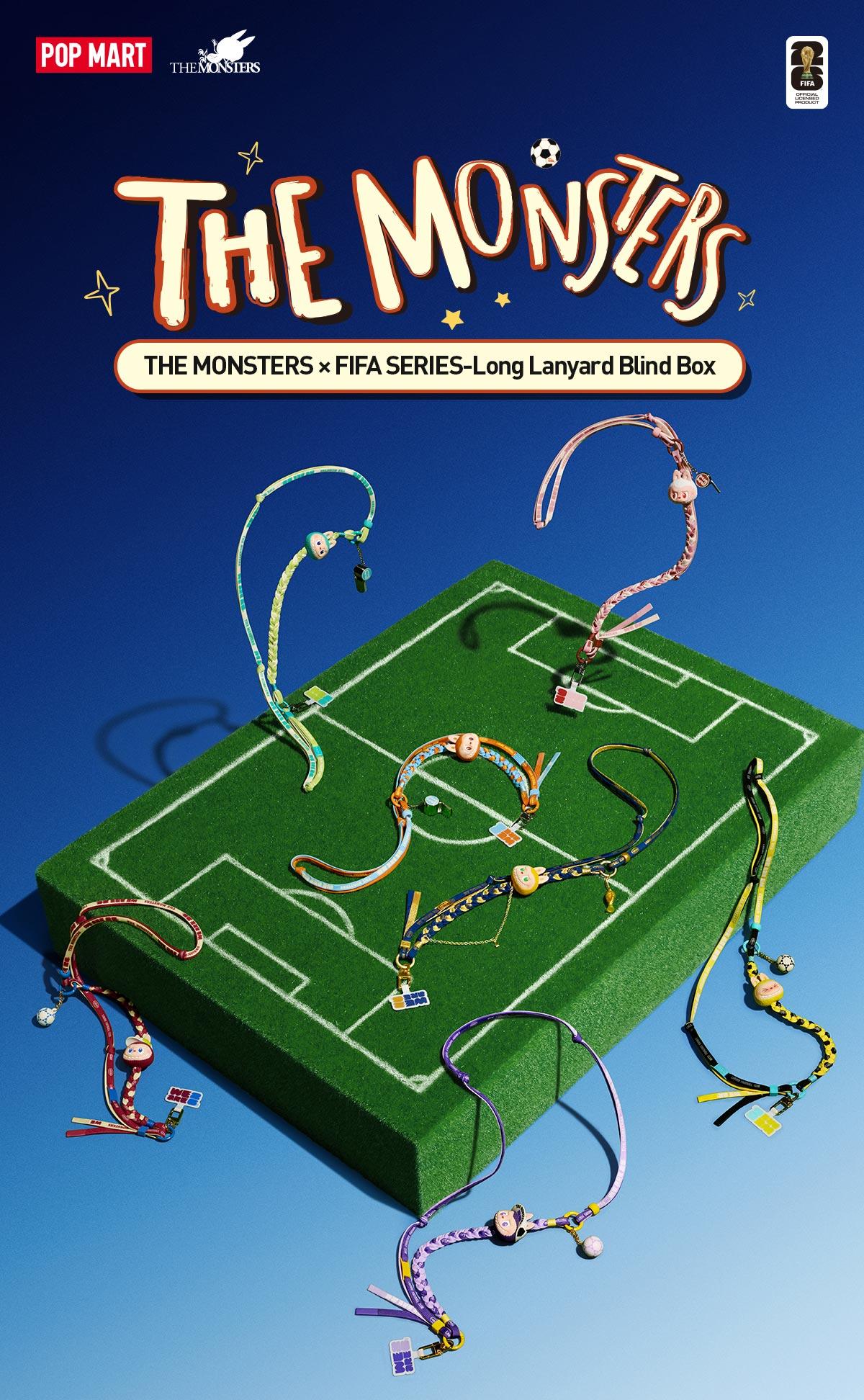 THE MONSTERS x FIFA SERIES-Long Lanyard Blind Box