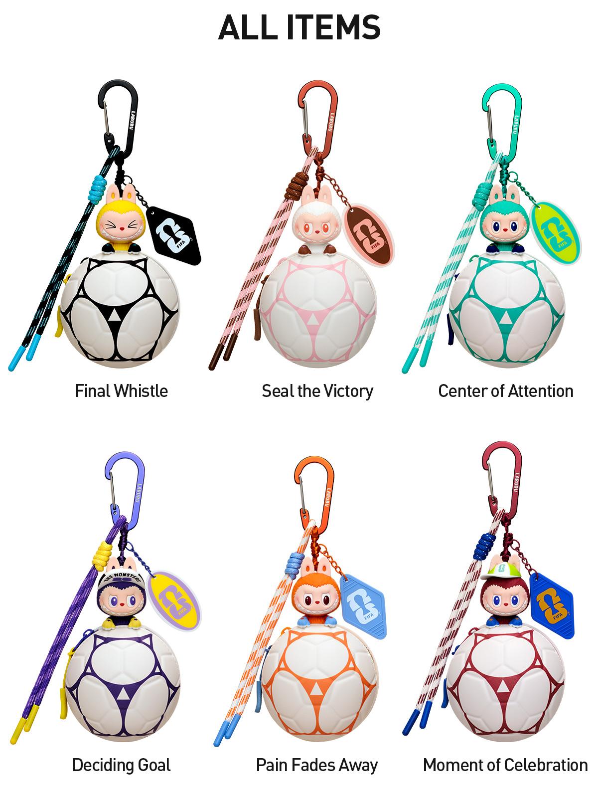 THE MONSTERS × FIFA SERIES - Football-shaped Mini Bag Blind Box