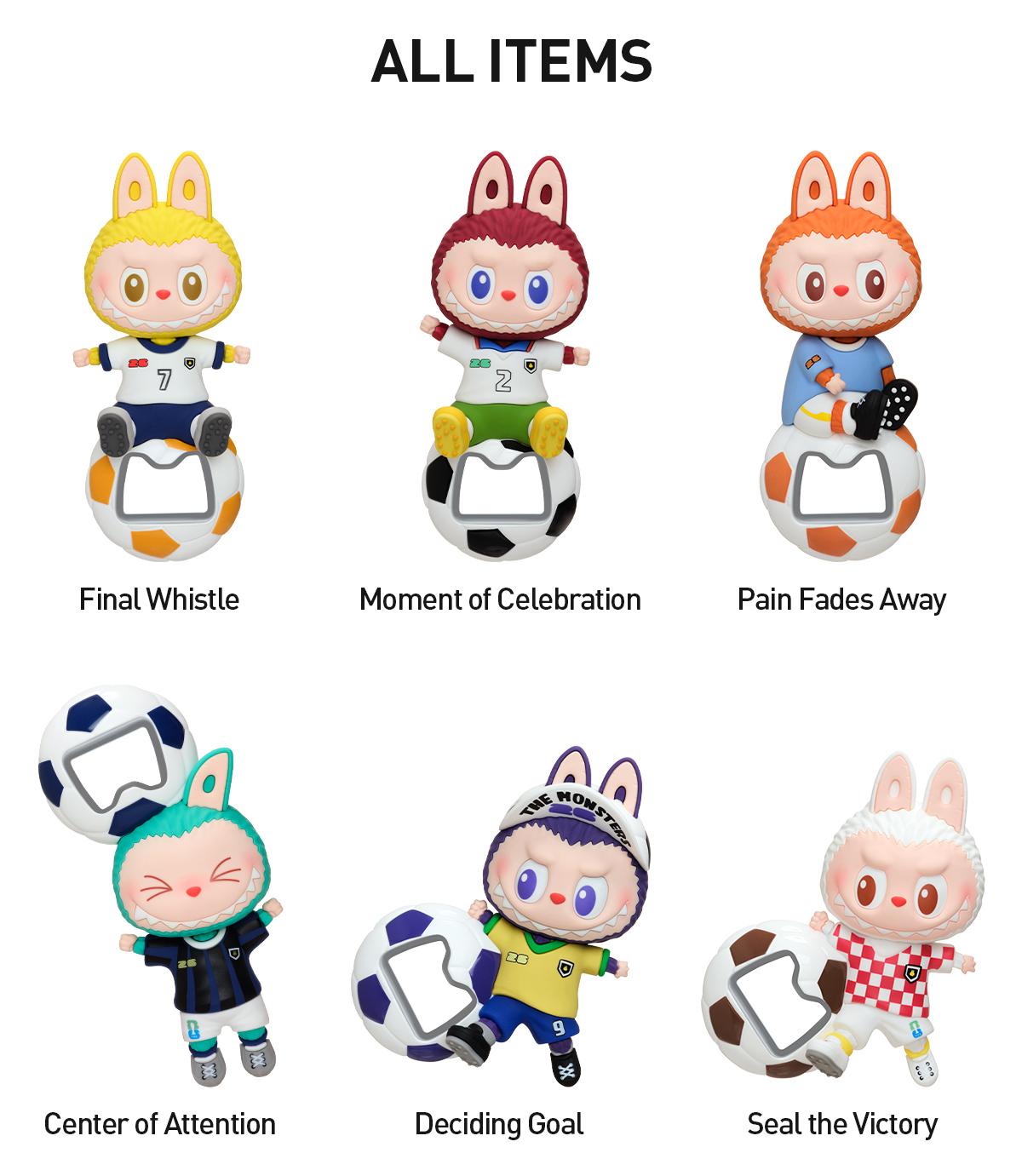 THE MONSTERS x FIFA SERIES -Bottle Opener Fridge MagnetBlind Box