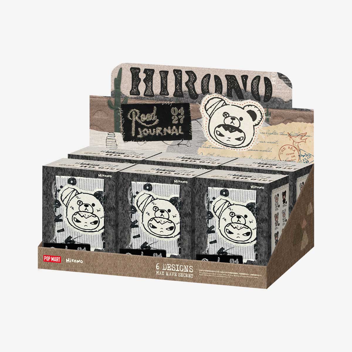 Hirono Road Journal Series Plush Doll Pendant-Preorder