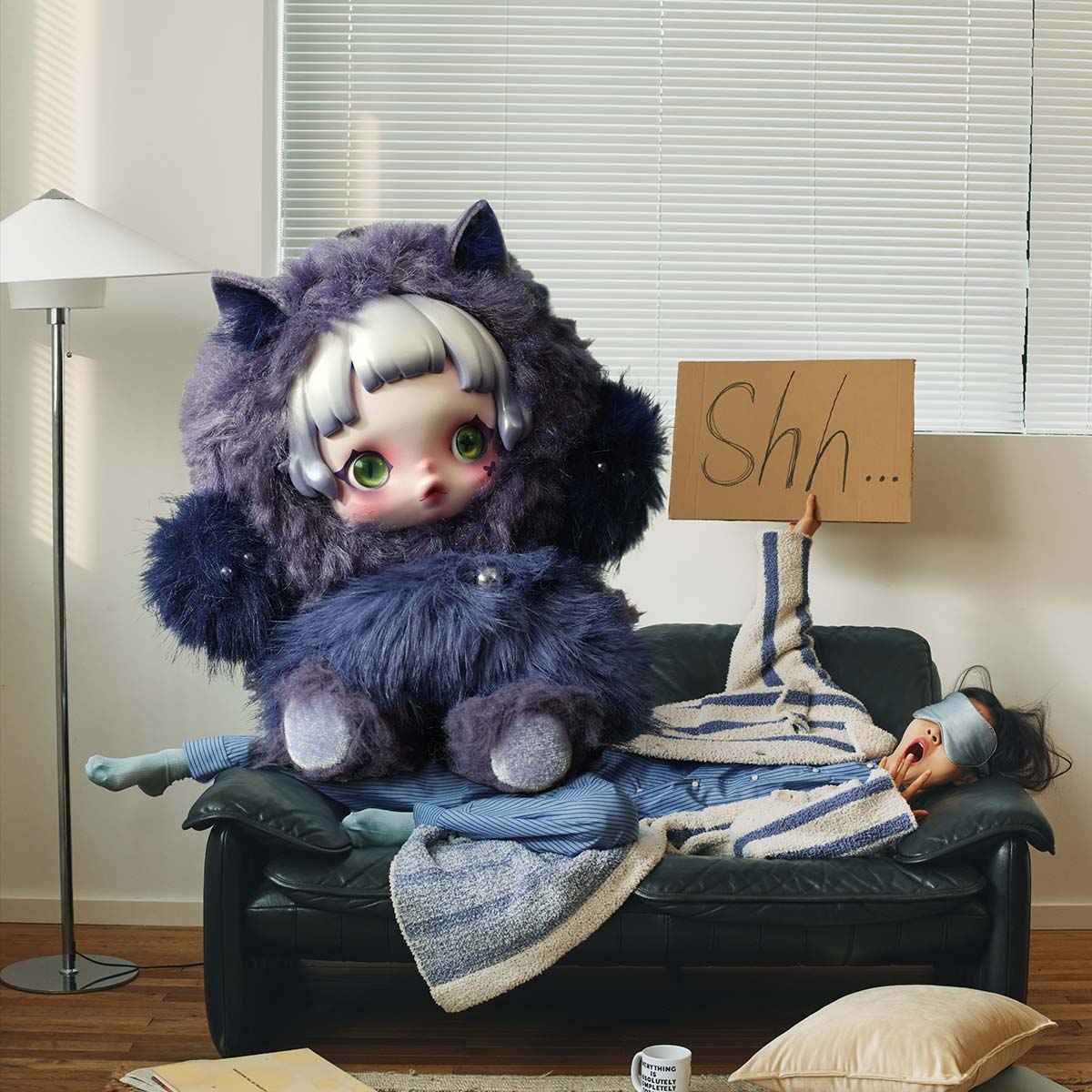 SKULLPANDA You Found Me! Series Plush Doll Pendant-preorder