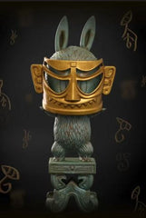 THE MONSTERS ZIMOMO  Sanxingdui Bronze Mask Art Toy-Preorder