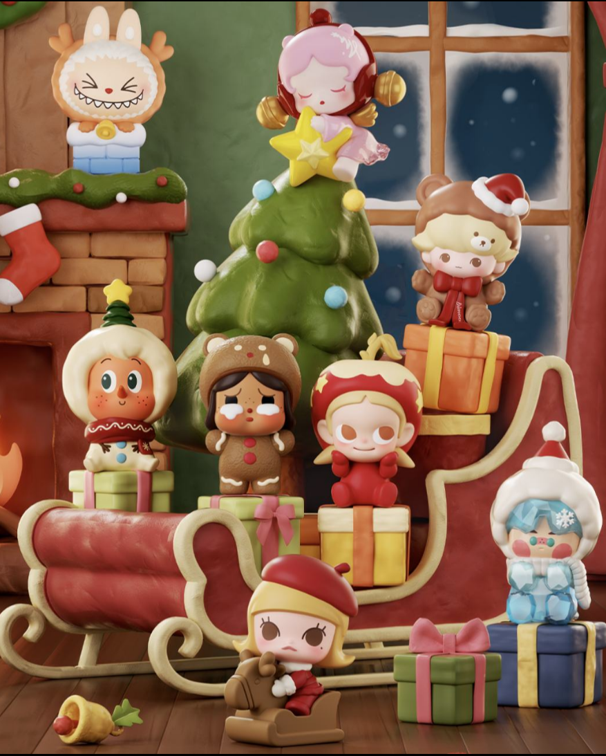 POPBEAN (3 cm cute doll) Chrismas gift combo