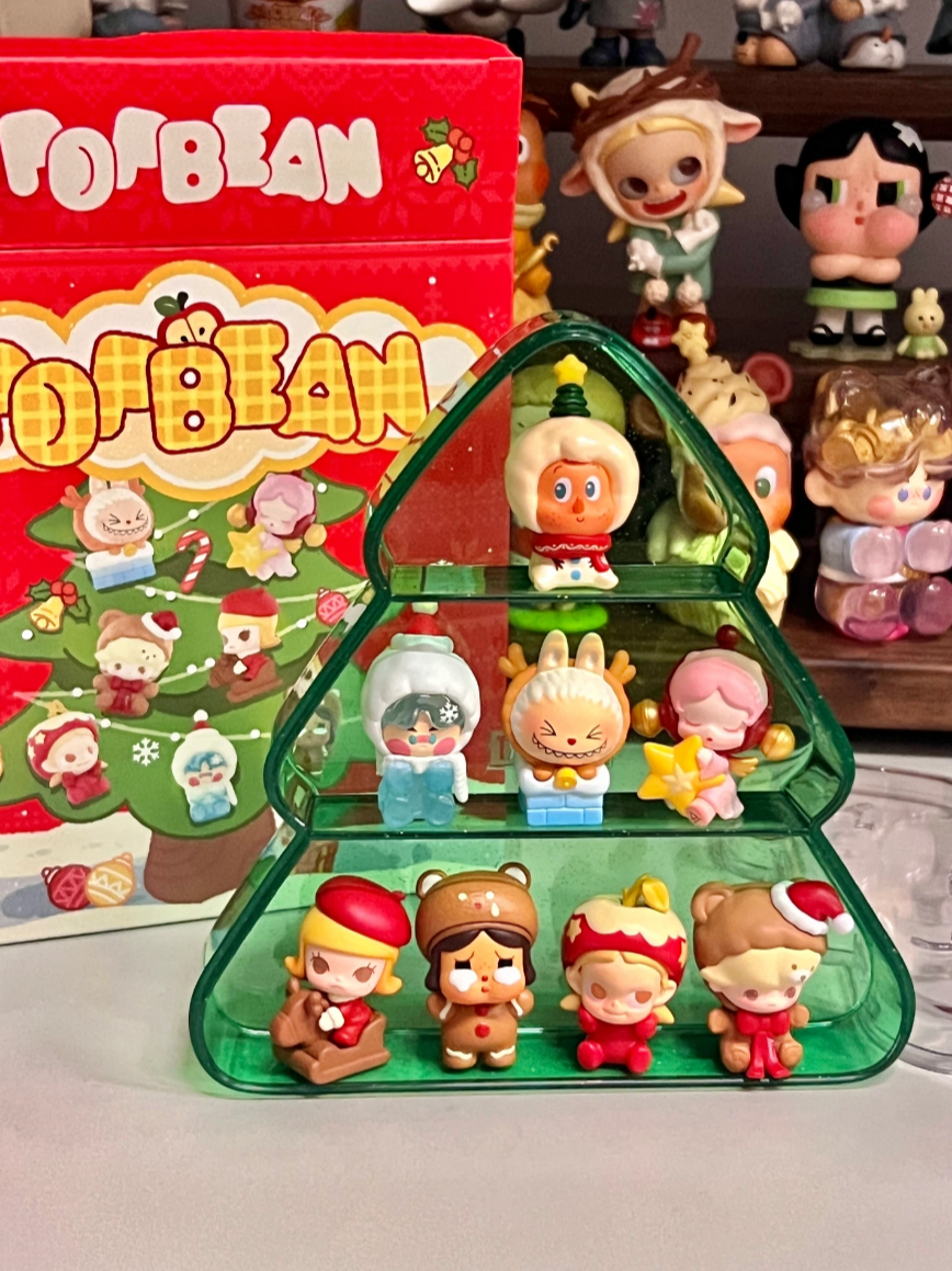 POPBEAN (3 cm cute doll) Chrismas gift combo