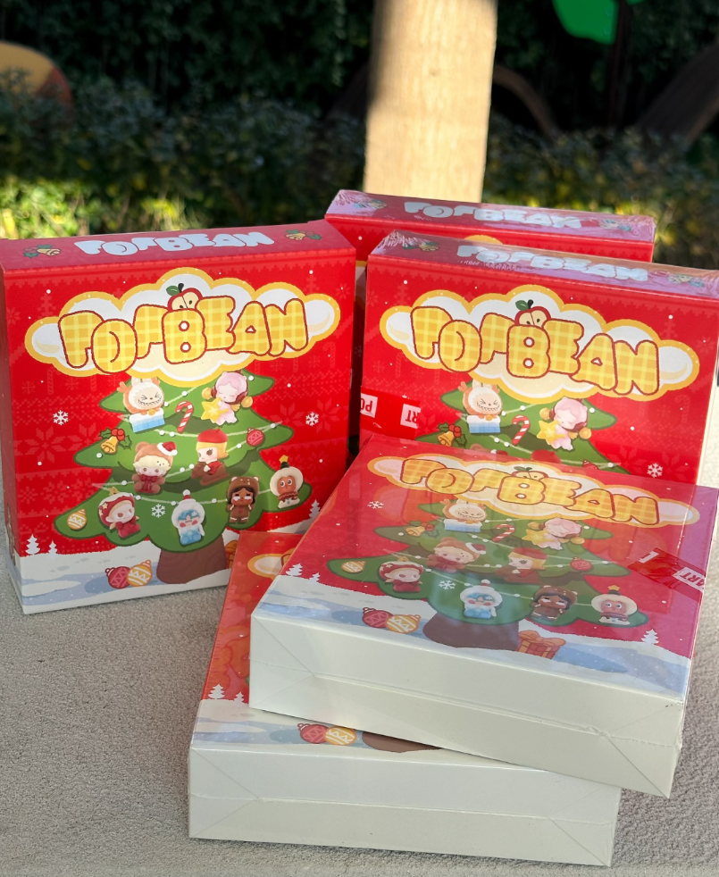 POPBEAN (3 cm cute doll) Chrismas gift combo