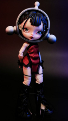 Skullpanda x Aeon Wanderer BJD combo  (2 dolls)