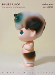 Dimoo world Blue Calico Figure