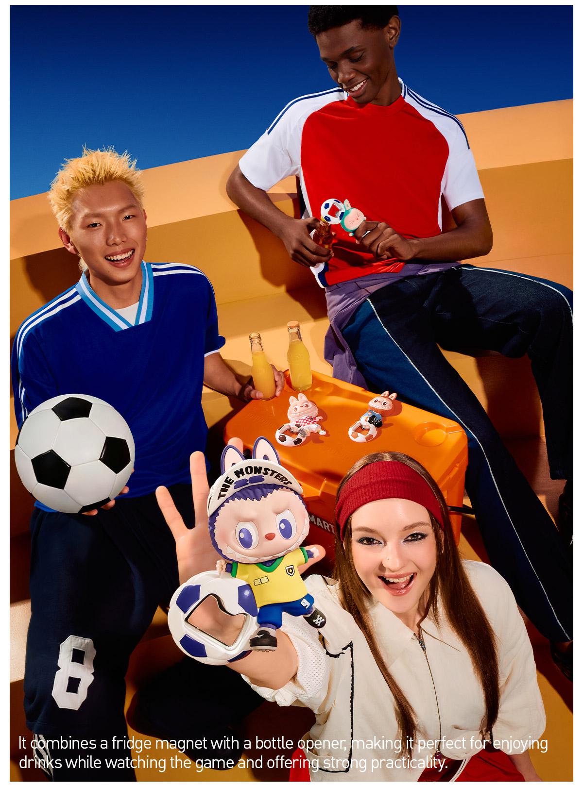 THE MONSTERS x FIFA SERIES -Bottle Opener Fridge MagnetBlind Box