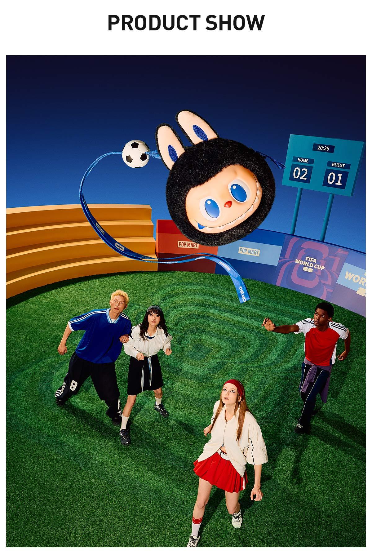 THE MONSTERS x FIFA SERIES-Vinyl Plush Pendant