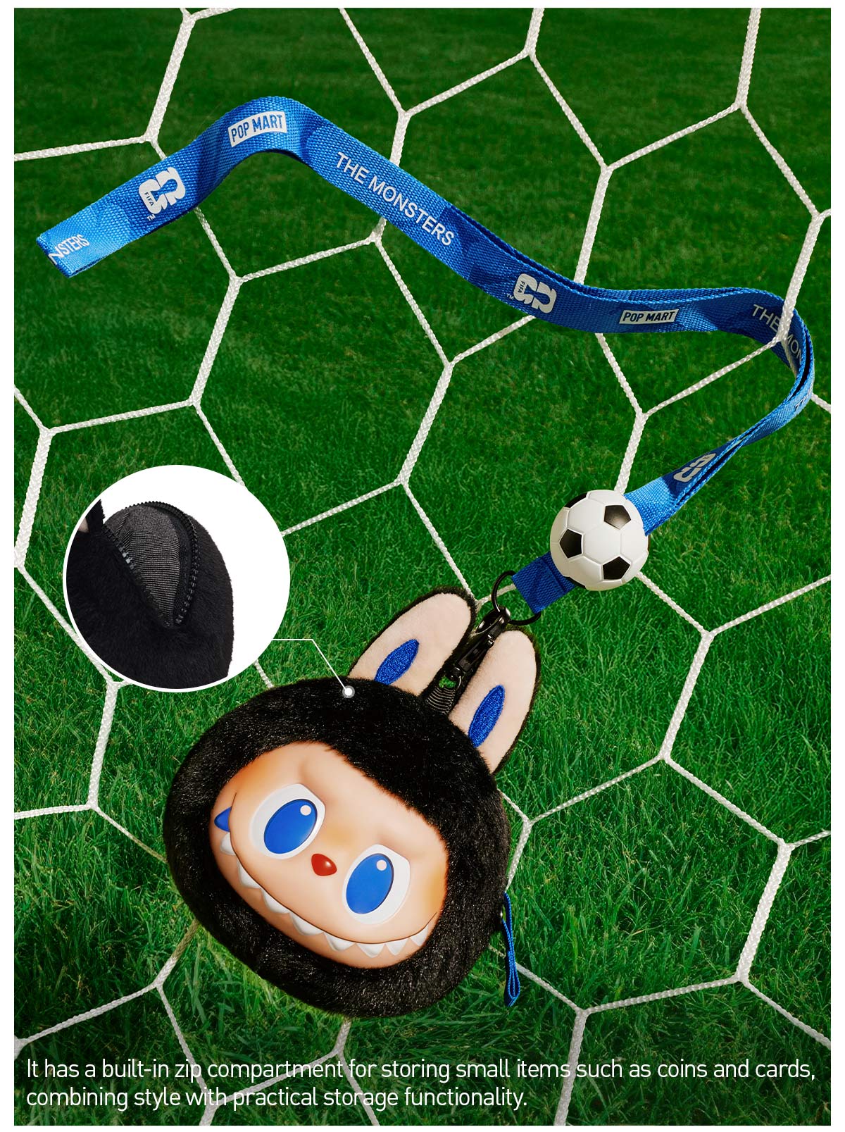 THE MONSTERS x FIFA SERIES-Vinyl Plush Pendant