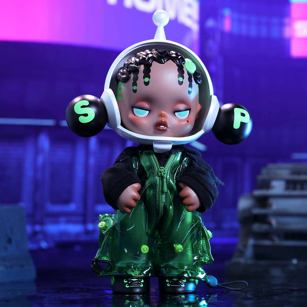 SKULLPANDA OOTD The Wild Green Figurine-preorder